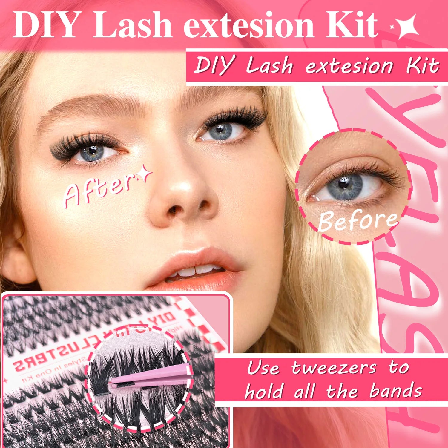 DIY Eyelash Extension Kit